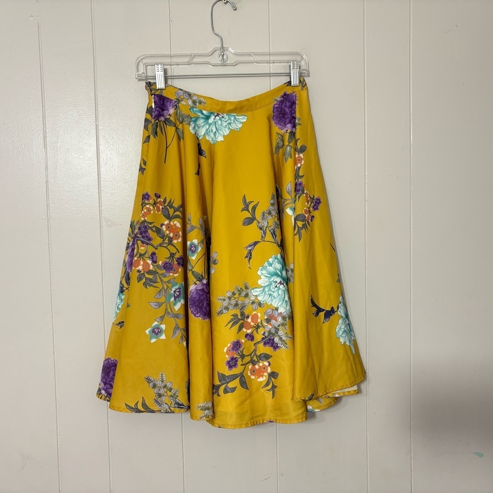 Modcloth Bea & Dot Womens Floral Full 50s Retro Size S - Picture 5 of 7